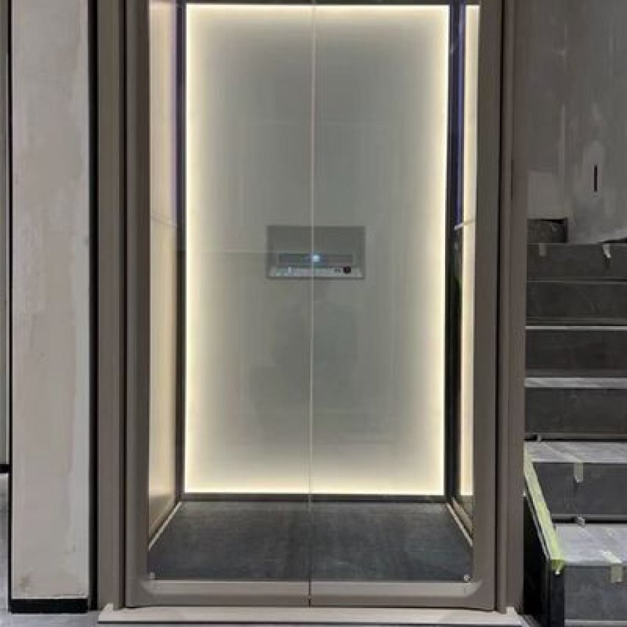 deck floor hydraulic passenger elevator 3 m overhead single phase ac.jpg