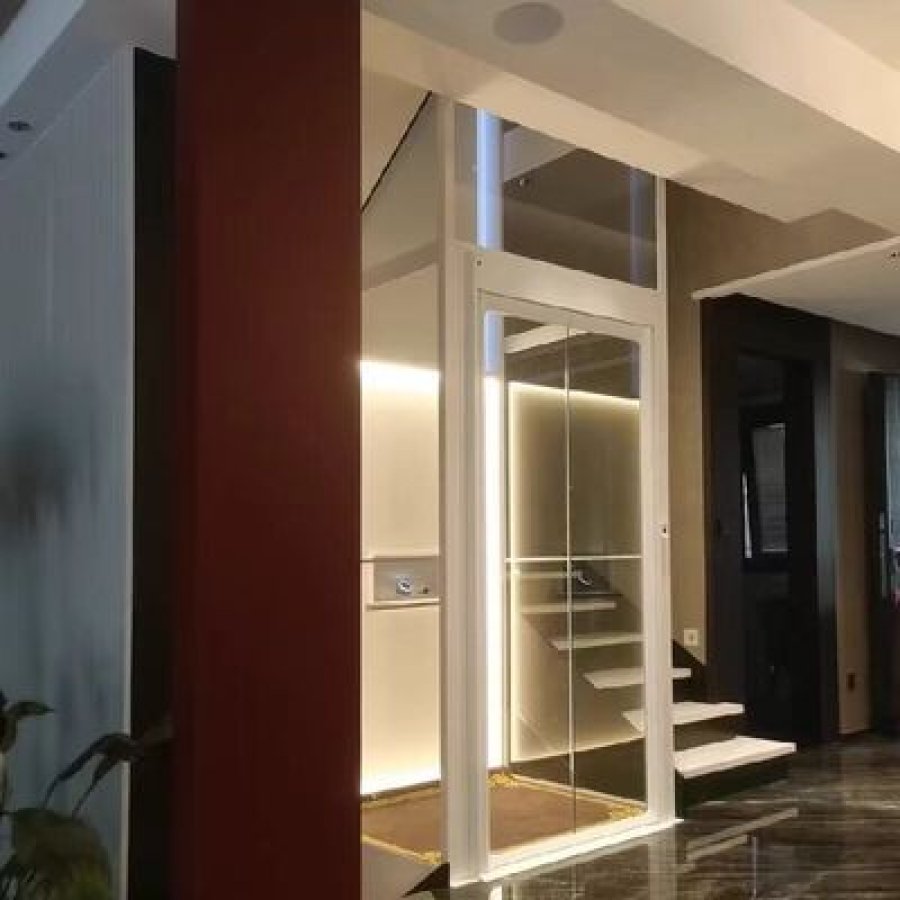 single phase ac hydraulic home elevator with 4 7 kw motor.jpg