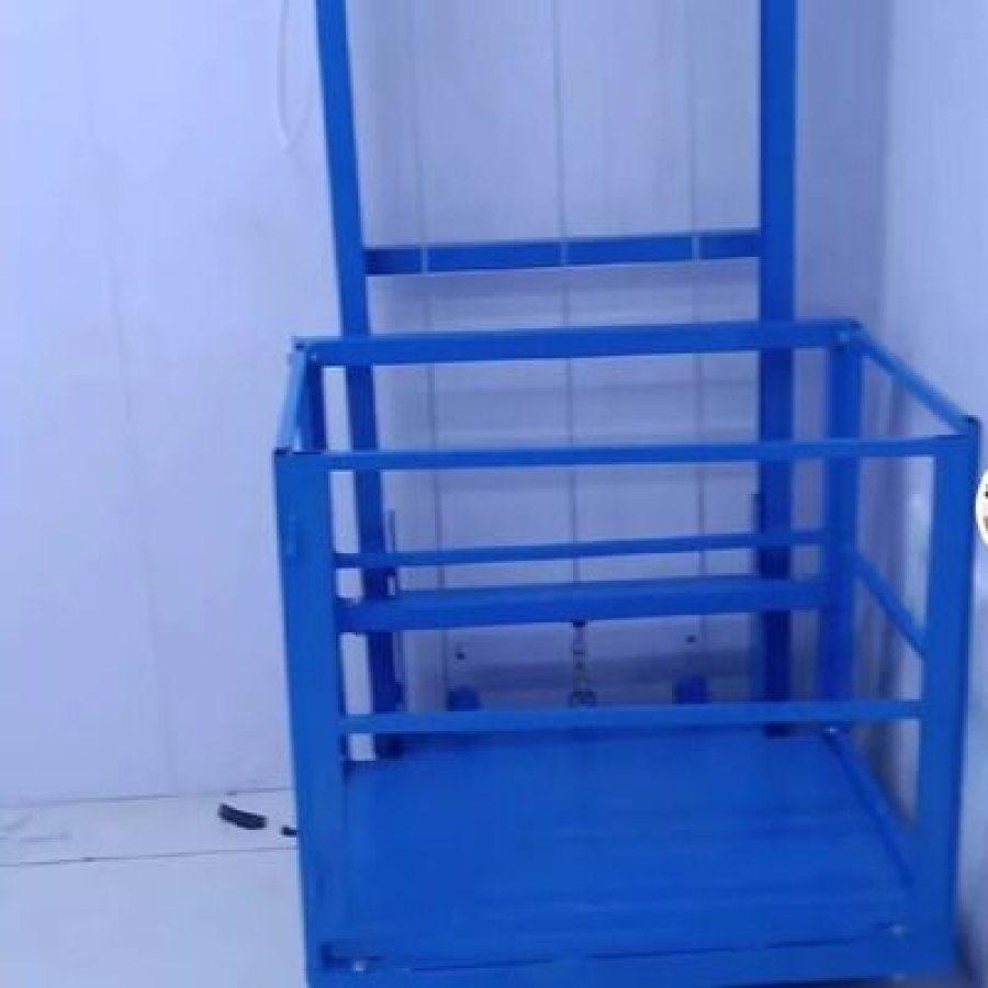 Custom Hydraulic Cargo Lift with Safety Interlock Protection