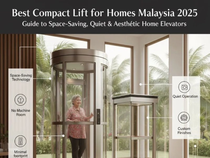 Unlocking Space and Style: The Rise of Compact Home Lifts in Malaysia