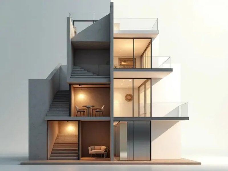 Singapore Townhouses Embrace Aritcos Spacesaving Home Lifts