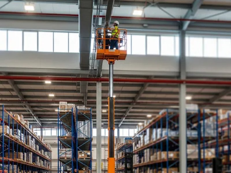 Vertical Mast Lift Basics: What You Need to Know