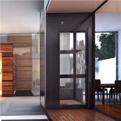 Height 15M Home Elevators And Lifts Screw Driven Home Elevator