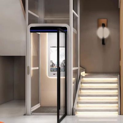 Low-Maintenance Screw-Drive Elevator – 500–5000 kg, 2–5 Stops