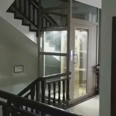 3 Passenger Compact Residential Elevators Sleek Design Tiny Home Elevator