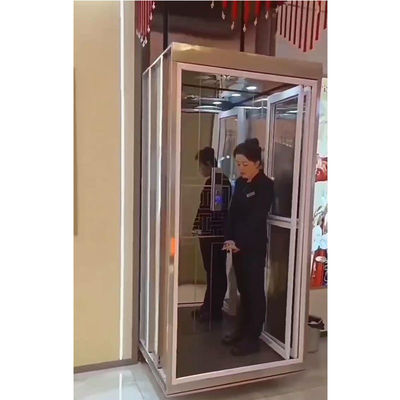 5 Stops Small Elevators 500mm Minimum Door Opening Width For Houses
