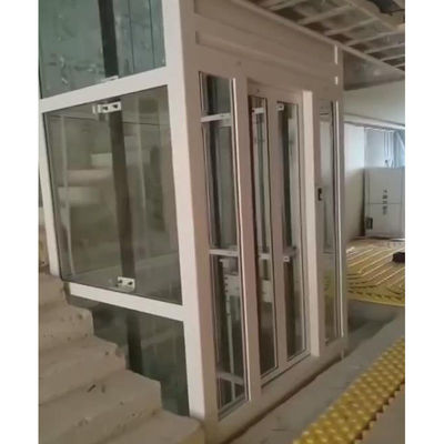 Gearless Traction Home Small Residential Elevators Microprocessor Based Control System