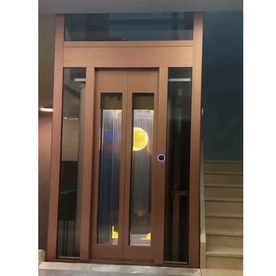 Classic Traction Gearless Traction Small Residential Elevators Sleek Design