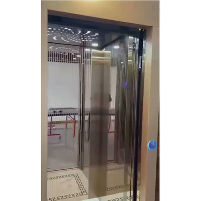 Smooth Safe Traction Small Residential Elevators Indoor Outdoor