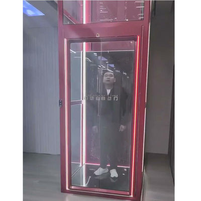 Gearless 400kgs Small Personal Home Elevators Customizable Design