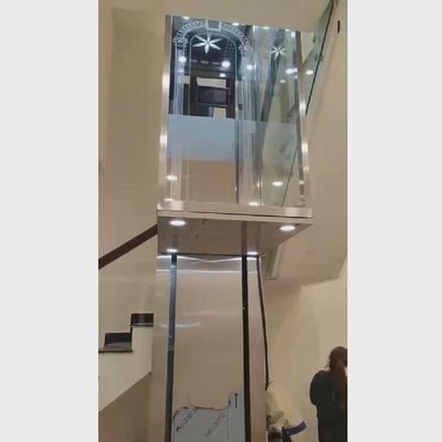 14.5 Meter Hydraulic Residential Lift 5 Stops 400 Kg Load Capacity