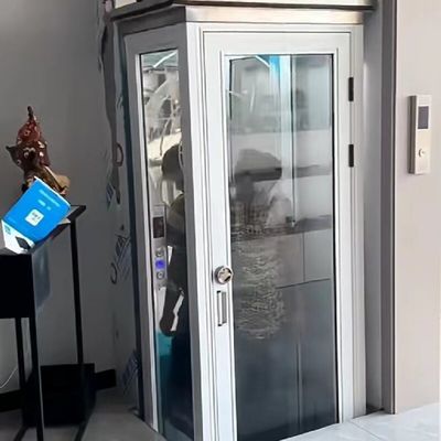 5 Stops Hydraulic Residential Lift 0.25M/S Residential Hydraulic Elevator