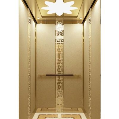 Deck Floor Machine Room Less Hydraulic Elevator / 4.7Kw Pitless Home Elevator