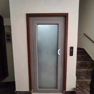 Automatic Single Phase AC Mrl Elevators Residential With 0 M Pit Depth And Deck Floor Door