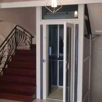 304 Stainless-Steel Hydraulic Home Elevator – 14.5 m, 5 Stops