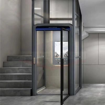 Emergency Stop Hydraulic Home Elevator 14.5m Hydraulic Lift In Home