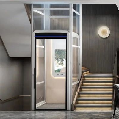 Stainless Steel Hydraulic Home Elevator Residential Hydraulic Lift For Home