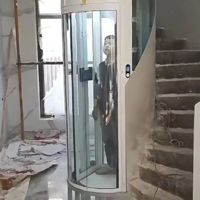 Gearless Drive Special Elevator 14.5 Meter Height Small Elevators