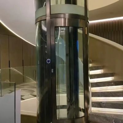 Microcomputer Hydraulic Home Elevators 400Kg Small House Elevators