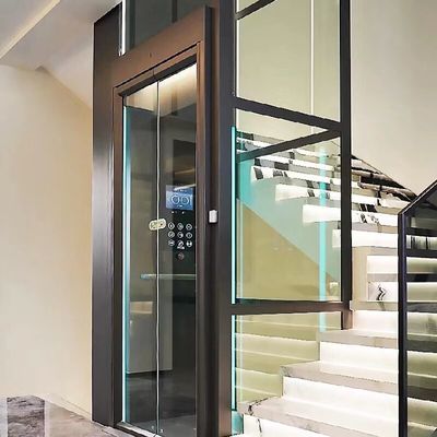 400kg-1000Kg Capacity Residential Traction Elevator 30M Traction Lift