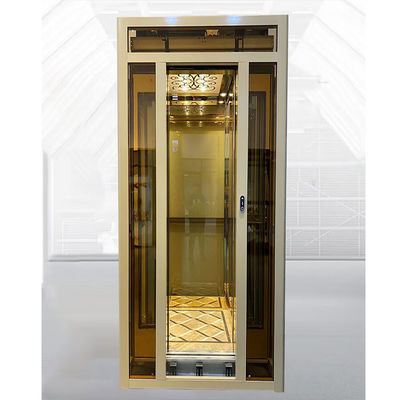 Automatic-Door Gearless Traction Elevator for Residences