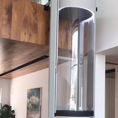 Microprocessor Controlled Capsule Lift Elevator With Emergency Stop