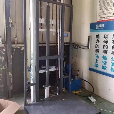 1 Ton -2 Ton Hydraulic Freight Elevator PLC Control Overload Protection