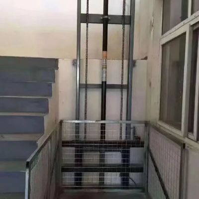 1T 2T Hydraulic Cargo Elevator Residential Freight Elevator Customized