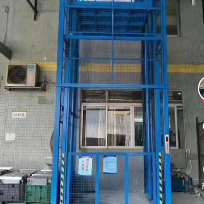 Stable Warehouse Cargo Lift with 3-Phase Power and Full Safety Package
