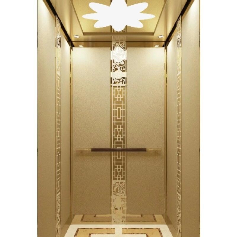 Deck-Floor Machine-Room-Less Hydraulic Home Elevator – Pitless, 5 Stops