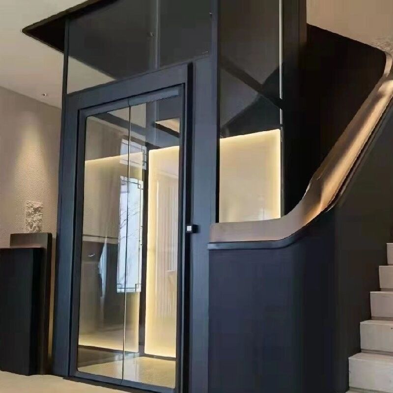 5 Stops Automatic Hydraulic Elevator With 4.7kW Motor Machine Room Less Mrl Elevator