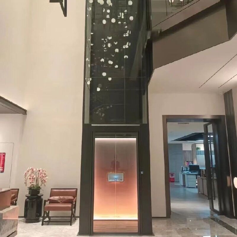 14.5M Residential Hydraulic Elevator 400kg 500kg 1000kg Hydraulic Lift For Home Use