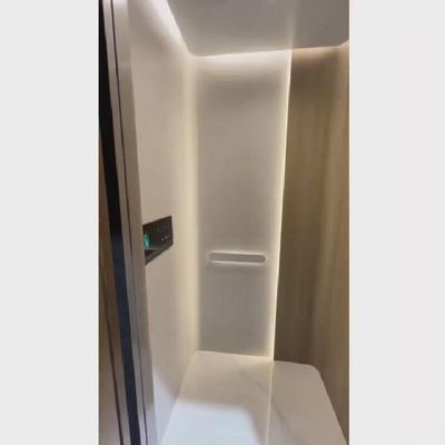 Automatic Home Elevator | 400kg Screw-Driven Lift with Sliding Door