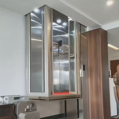 Naked Cabin Home Elevator Hydraulic Domestic Lifts For Houses