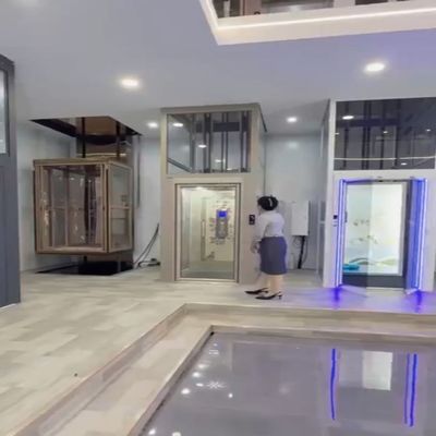 Minimal Footprint Compact Elevator | ARD & Sleek Glass Panels