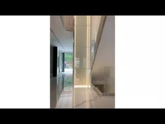 Brown screw driven elevator for home use