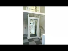 Home platform elevator with hydraulic cylinder