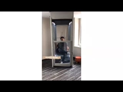 Limited space capsule elevator