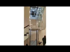 Naked cabin elevator