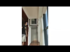 Safety touch panel naked cabin hydraulic elevator