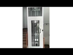 Slim back backpack type traction home elevator