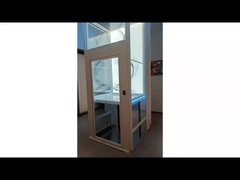 Auto door home traction elevator