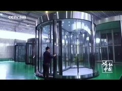 Automatic revolving door