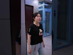 Residential Scenic Glass Hydraulic Elevator Installed for Multi-Story Family Home